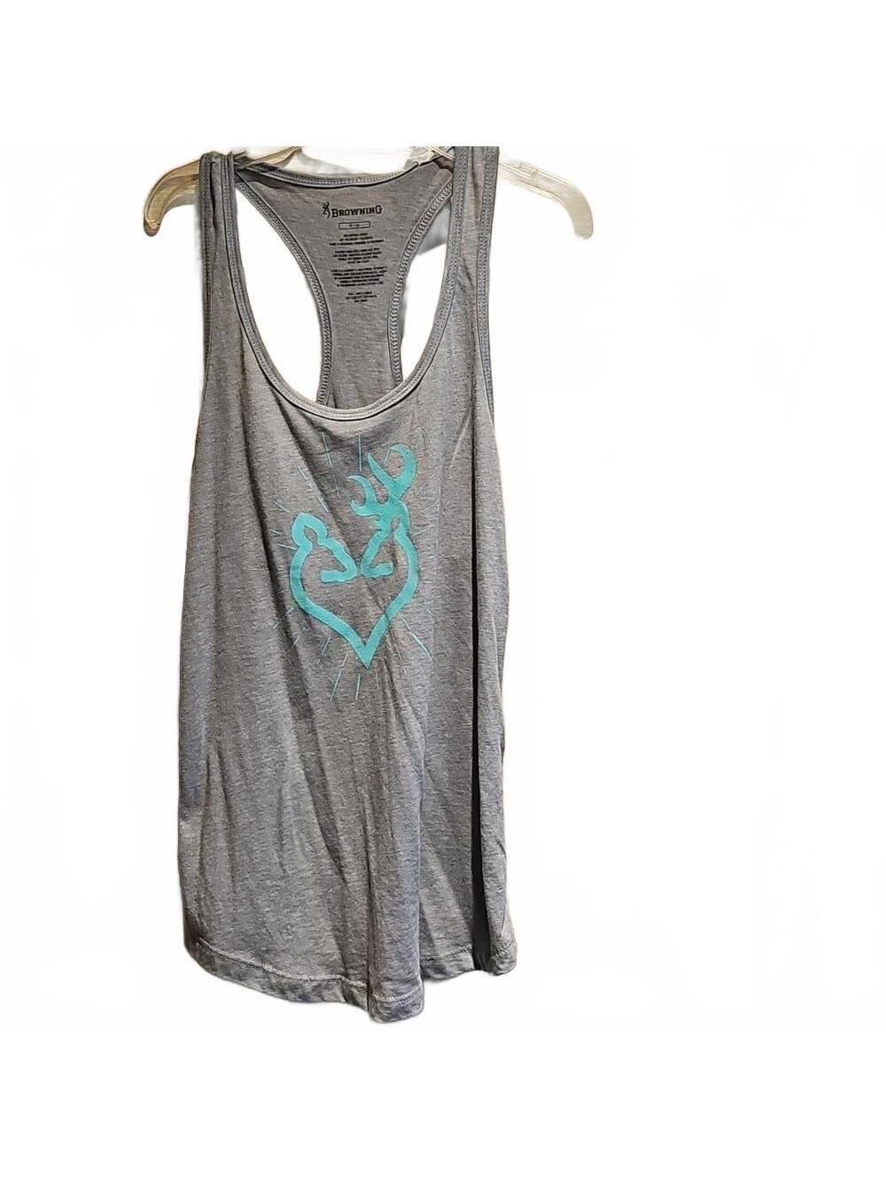 Browning T Back Heart Tank Size M. NWT